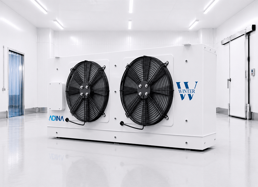 Winter Evaporadoras ADINA — vista de instalación