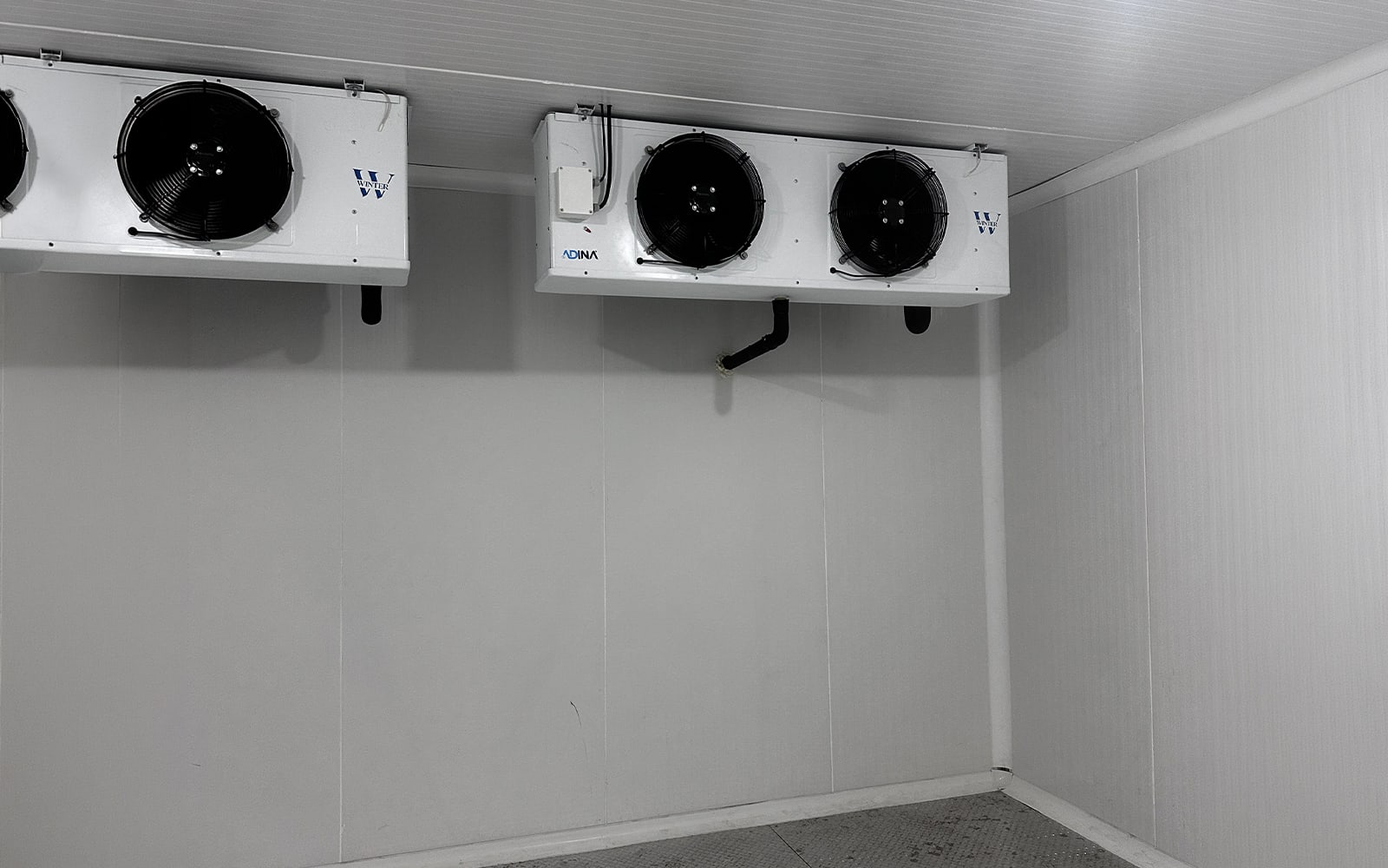 Vista 4 — Super Único — cuarto frío: instalación de refrigeración ADINA.