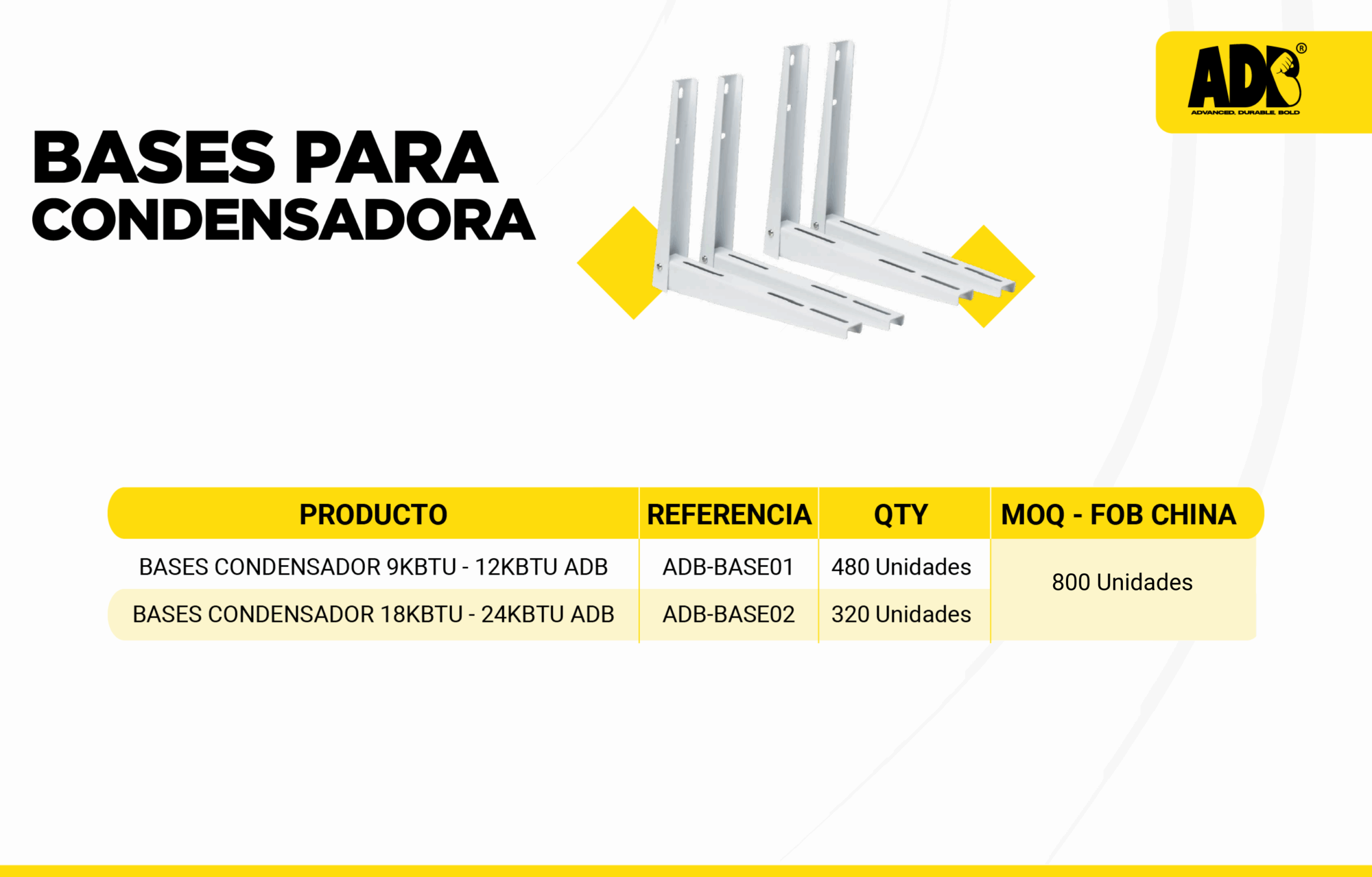 Base para condensadora