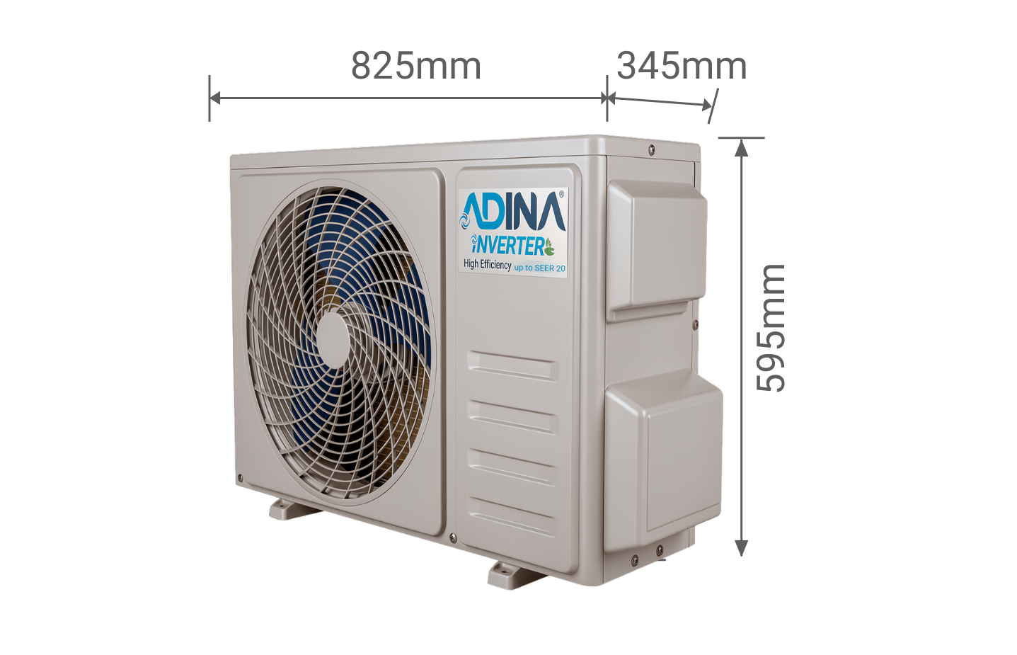 Medidas de Condensadora externa